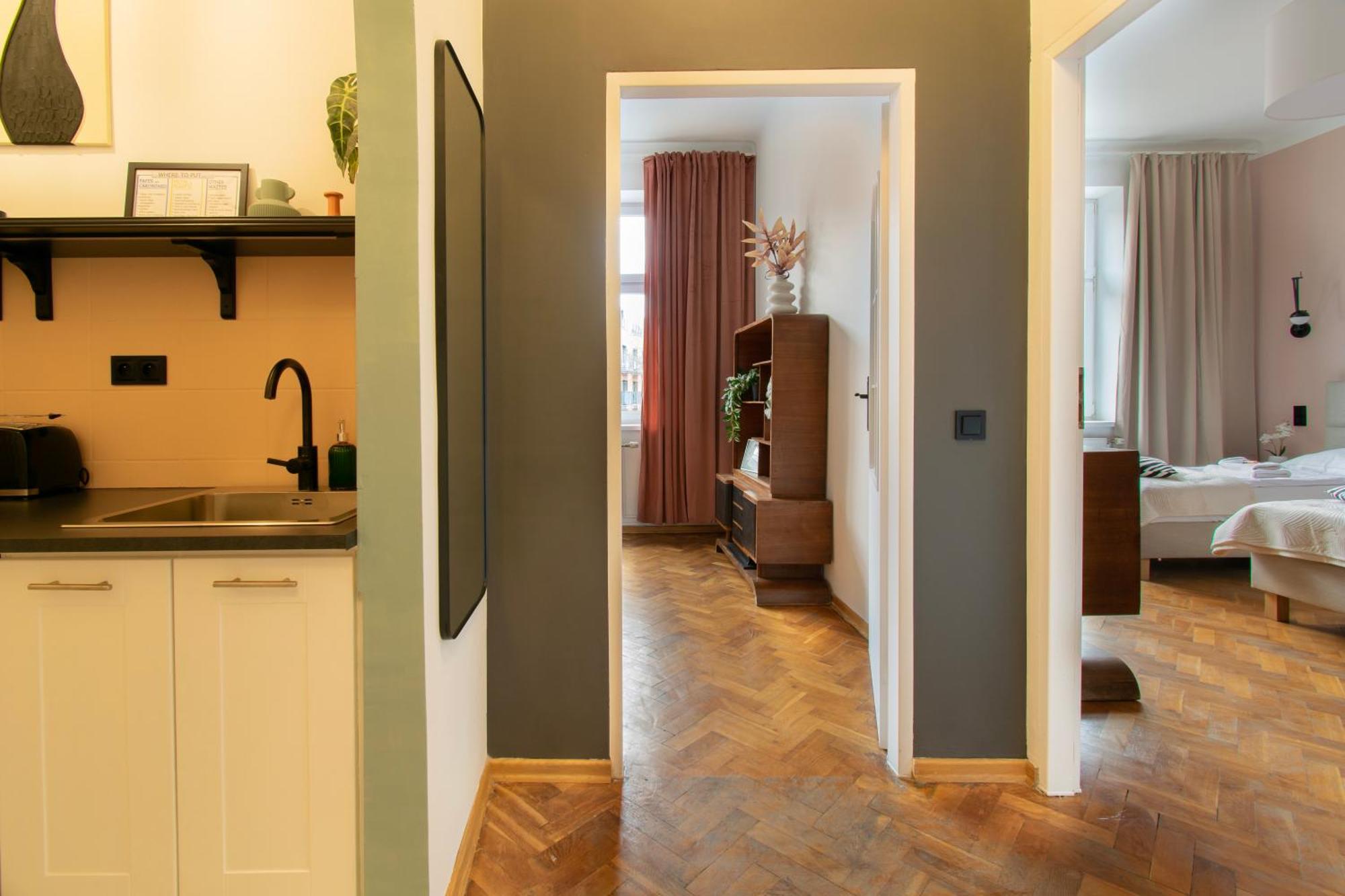 קרקוב Central Apartments Warszawska Street מראה חיצוני תמונה